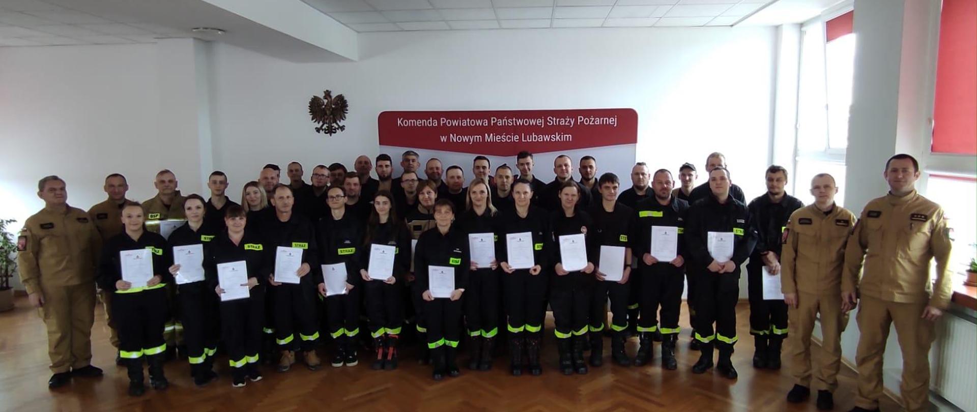 Zakończenie kursu podstawowego OSP