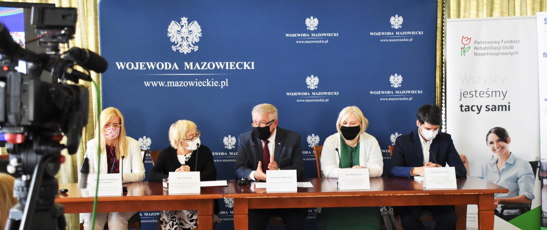 Konferencja PFRON w Mazowieckim Urzędzie Wojewódzkim.