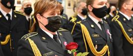 Wśród wyróżnionych były także kobiety służące w Państwowej Straży Pożarnej 