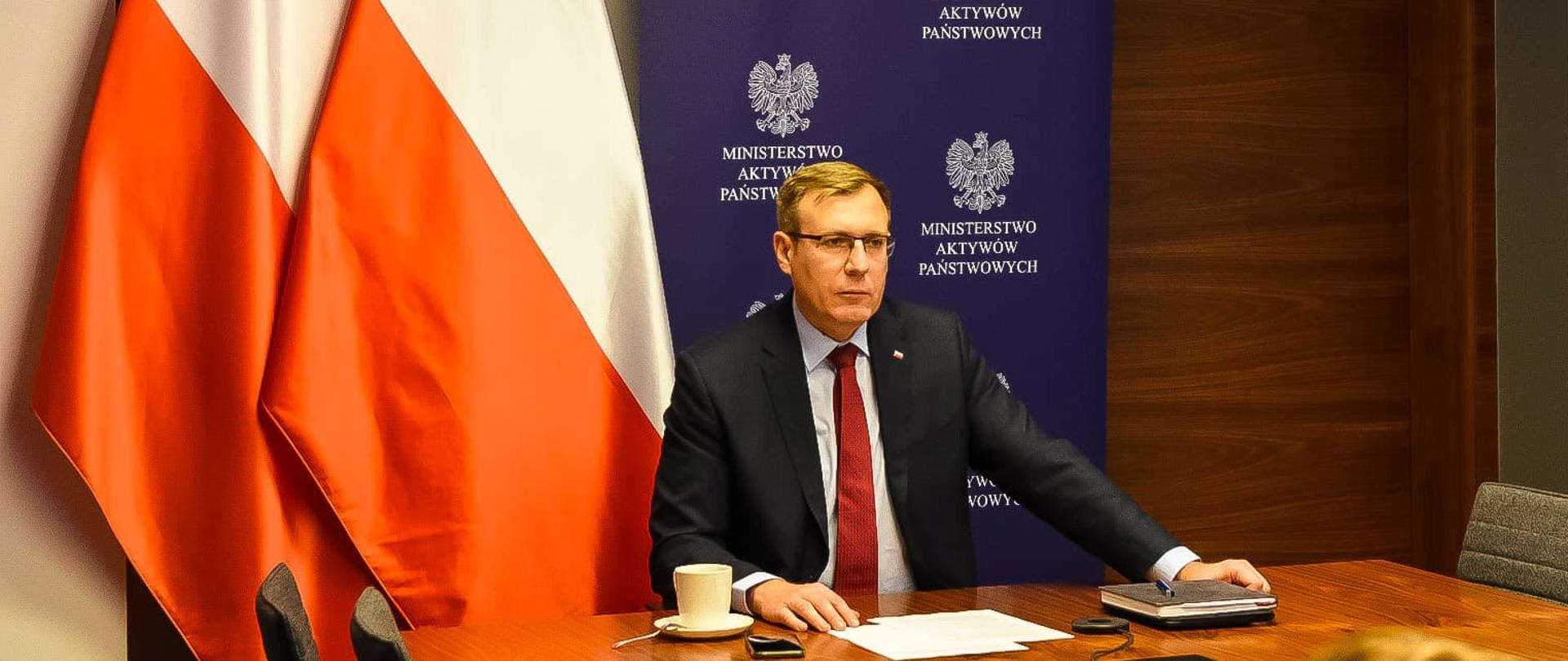 Wiceminister Maciej Małecki