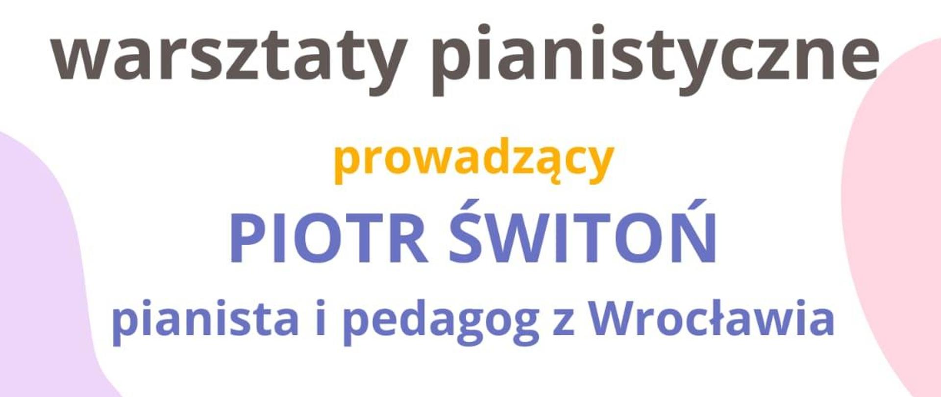 Warsztaty pianistyczne