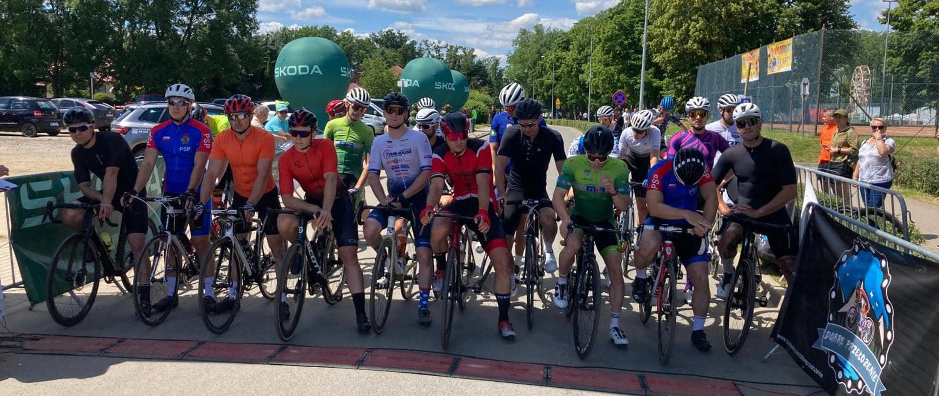 Mistrzostwa Polski Strażaków PSP w Kolarstwie Szosowym - Myślibórz 16.06.2024