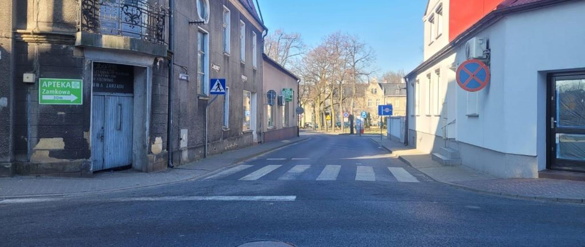 Koźmin Wielkopolski przejście dla pieszych