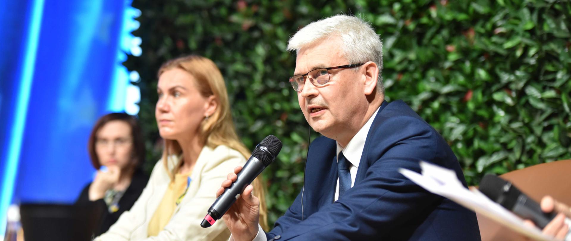 Wiceminister Ireneusz Zyska o Fit for 55 i OZE podczas pierwszego dnia Europejskiego Kongresu Gospodarczego