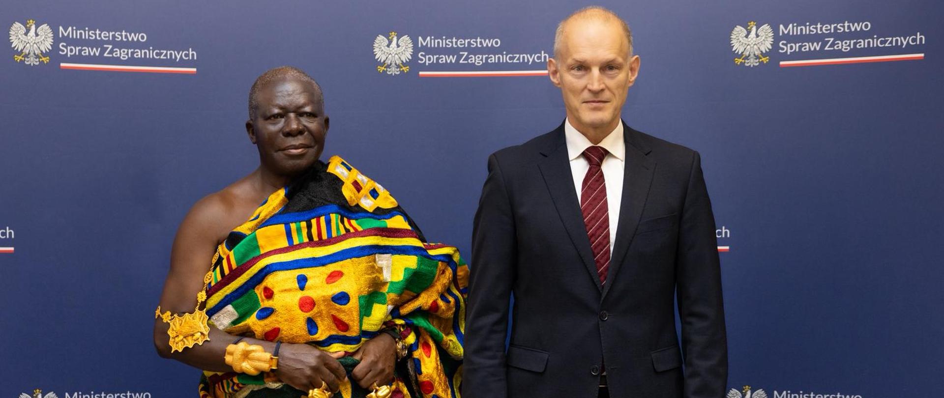 Asante king visits Poland