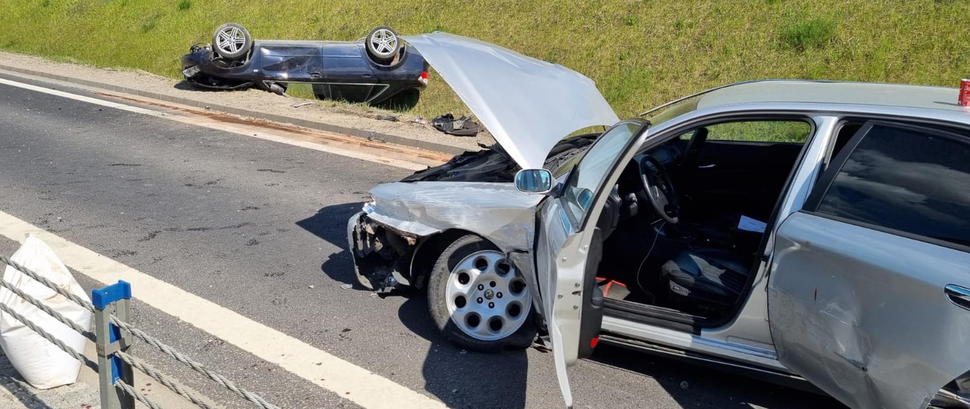 wypadek obwodnica Olecka 06.06.2021