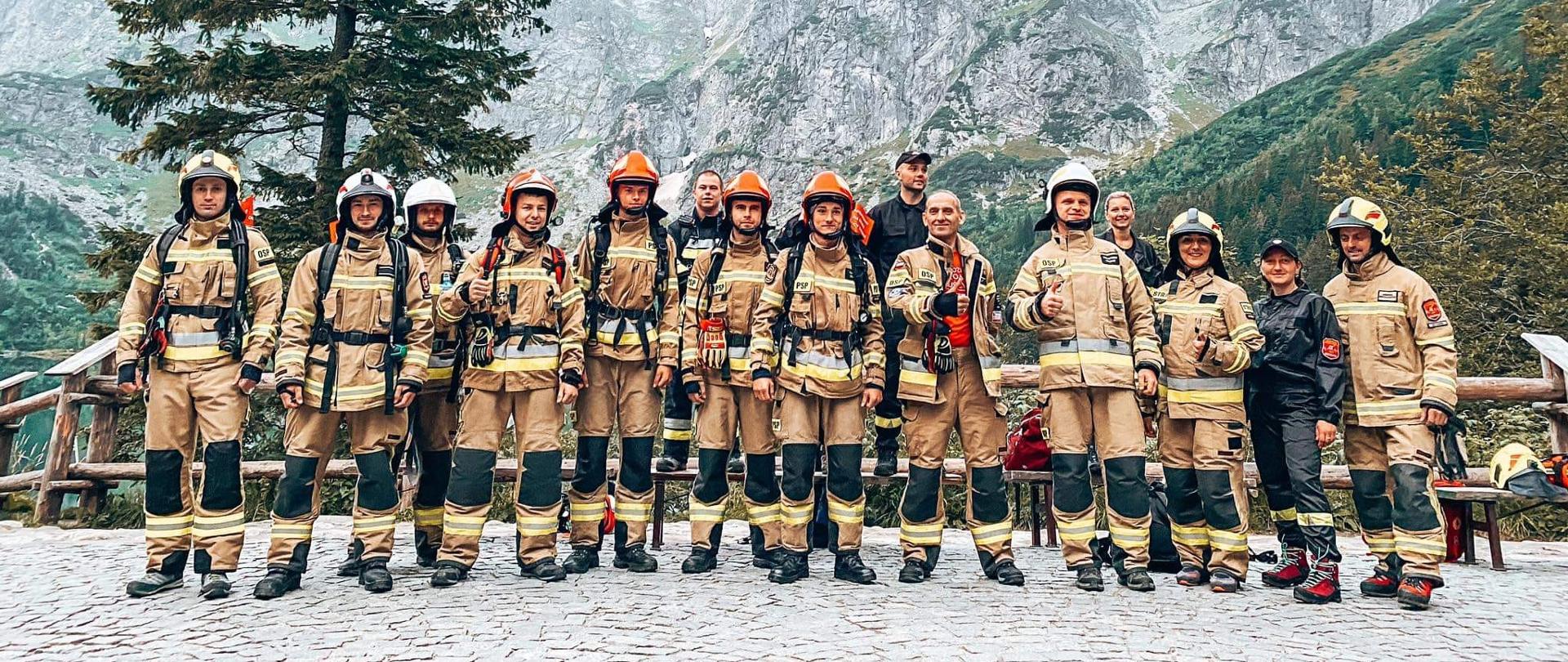 Strażacy zdobyli Rysy