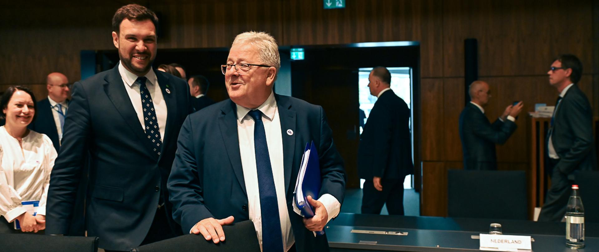 Minister Czesław Siekierski na posiedzeniu AGRIFISH (fot. PAP)