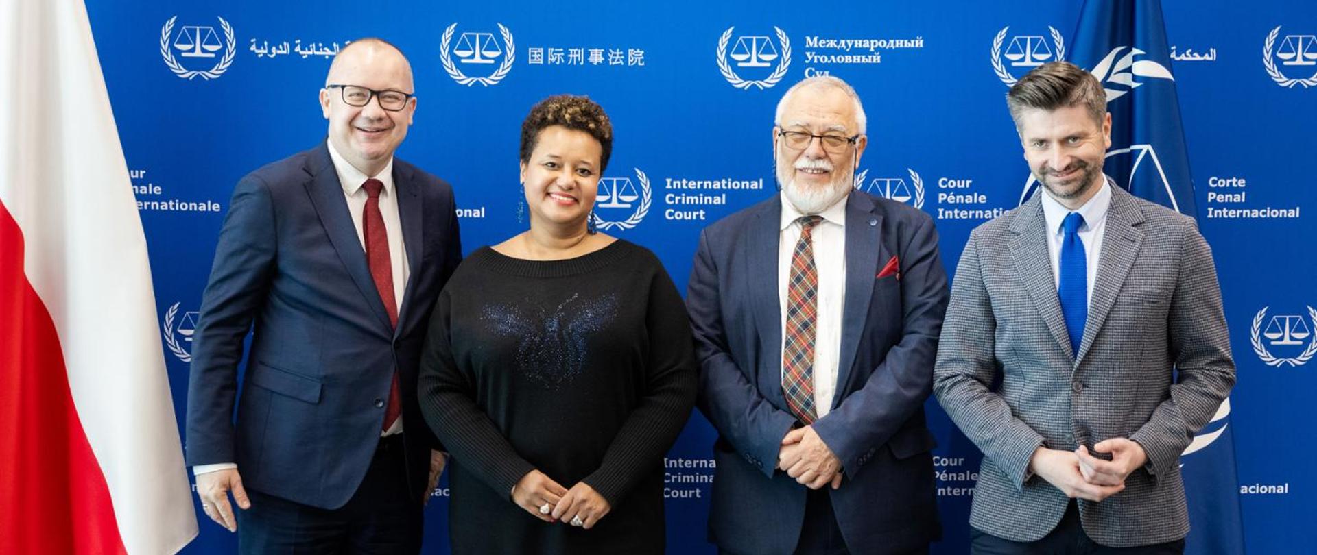 Completion of negotiations on the agreement on the execution of judgments of the International Criminal Court – visit of the management of the Polish Ministry of Justice to The Hague