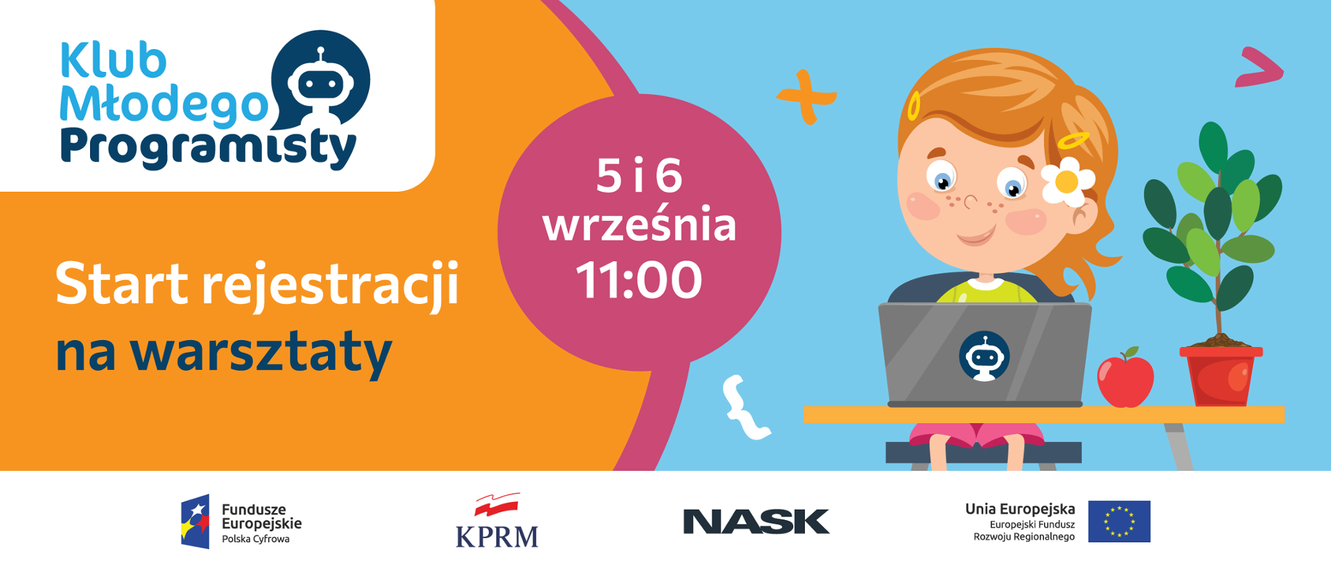 Startuje rejestracja na kolejne warsztaty w Klubach Młodego Programisty! 