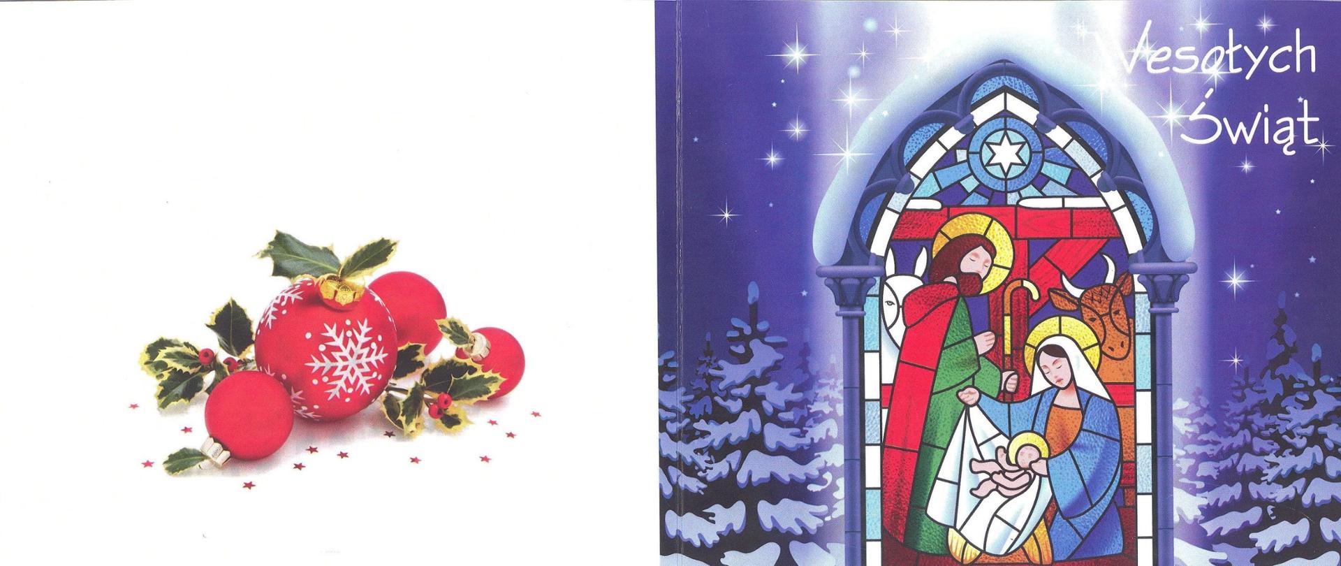 Obraz przedstawiający kartki świątecznej z życzeniami Komendanta Powiatowego PSP w Szydłowcu.