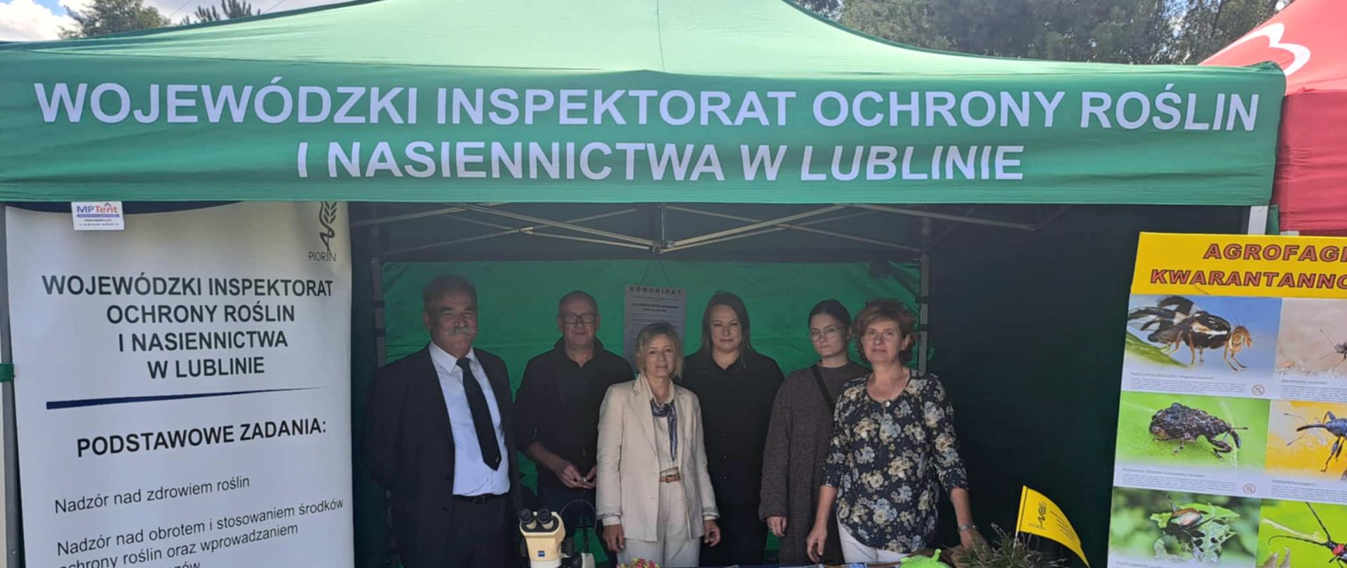 Pracownicy WIORiN w Lublinie Oddział w Białej Podlaskiej i Oddział Graniczny w Koroszczynie