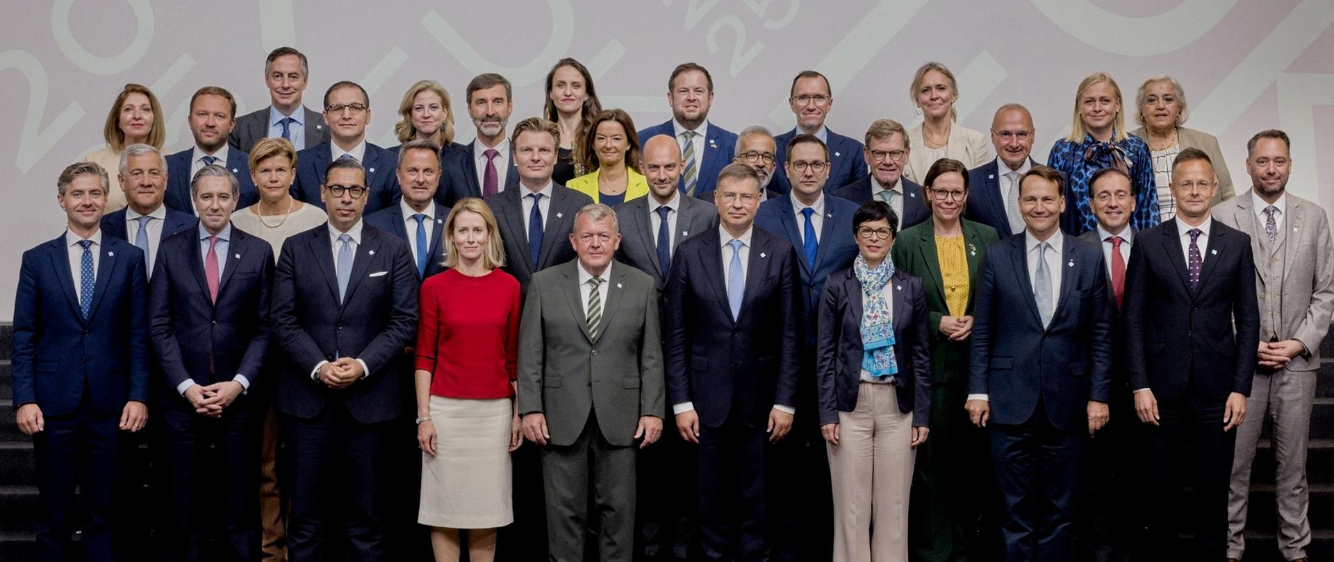 Deputy Prime Minister Radosław Sikorski takes part in Gymnich informal meeting of EU foreign ministers in Copenhagen