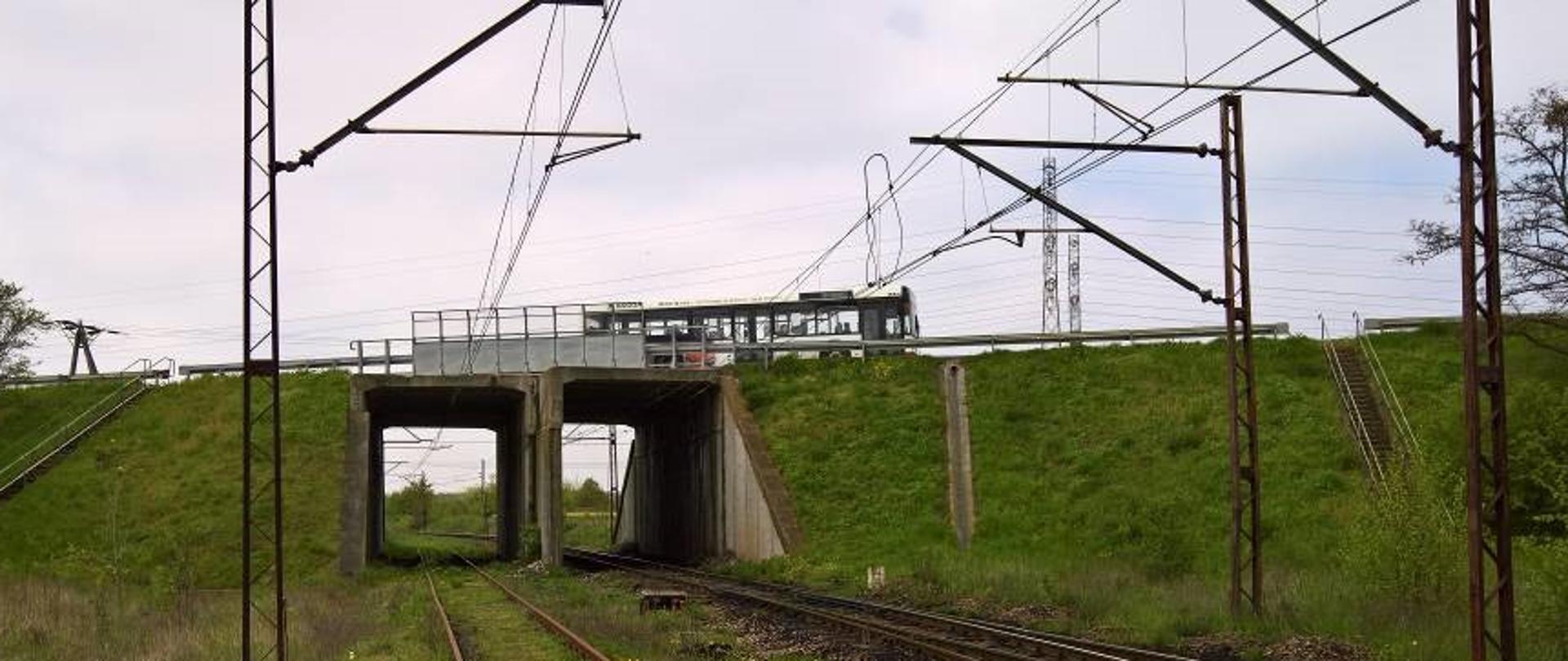 Wiadukt w ciągu DK25 w Honoratce