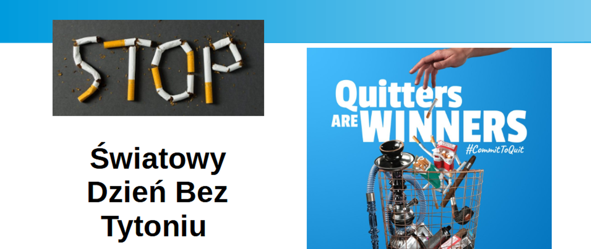 światowy dzień bez tytoniu grafika