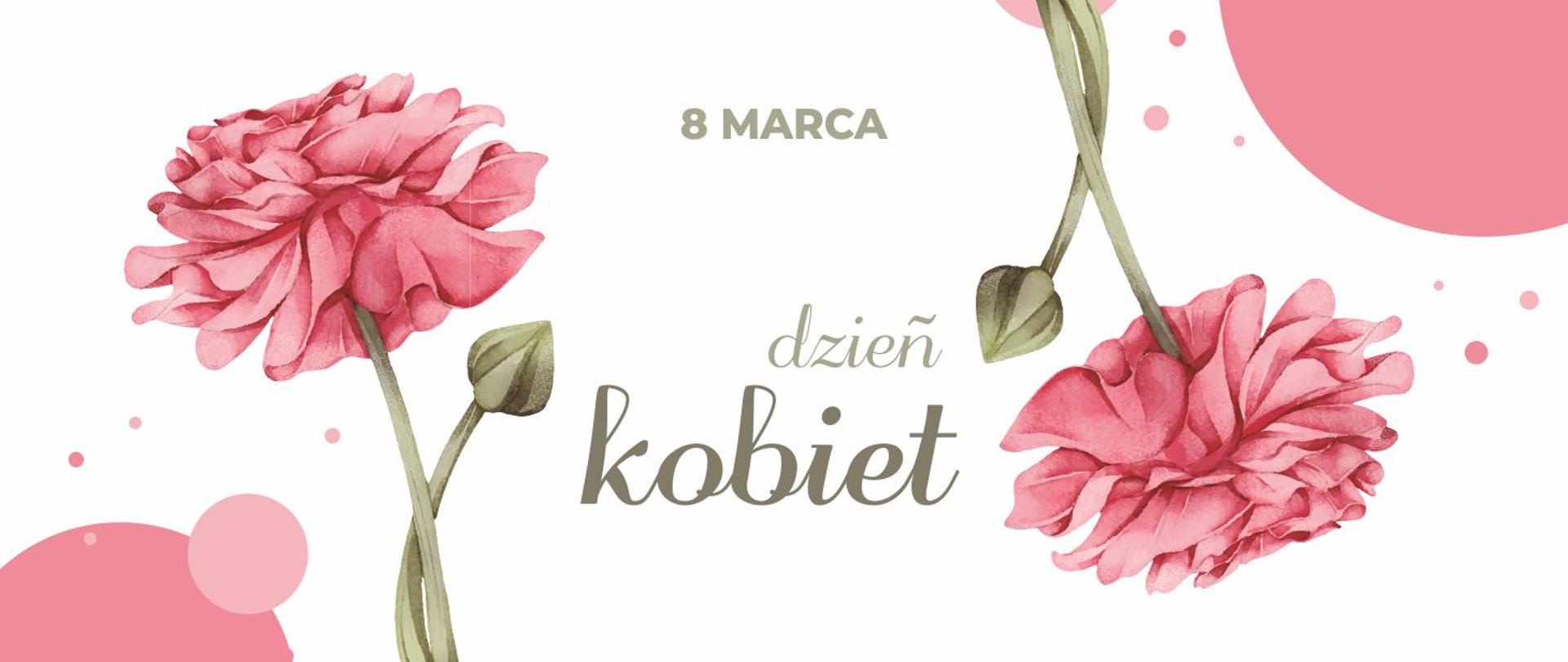 Grafika stworzona na święto kobiet. 