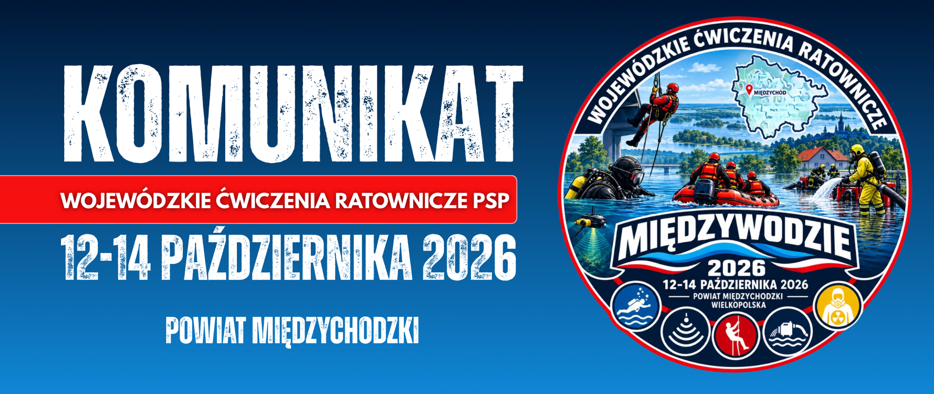 Komunikat - ćwiczenia MIĘDZYWODZIE 2026
