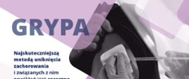 szczepionka podawana w ramię, plakat kampanii