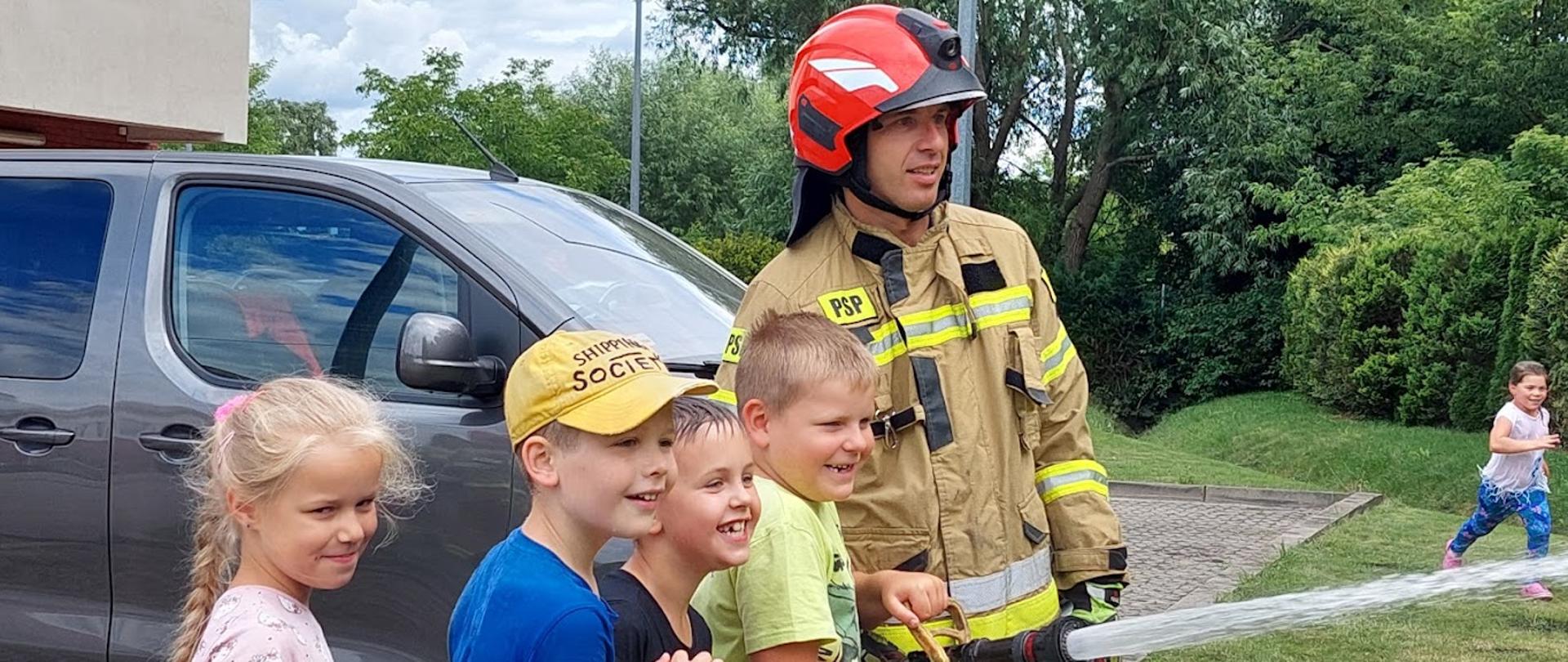 Wizyta dzieci z GDK Chynów w ramach akcji wakacyjnej