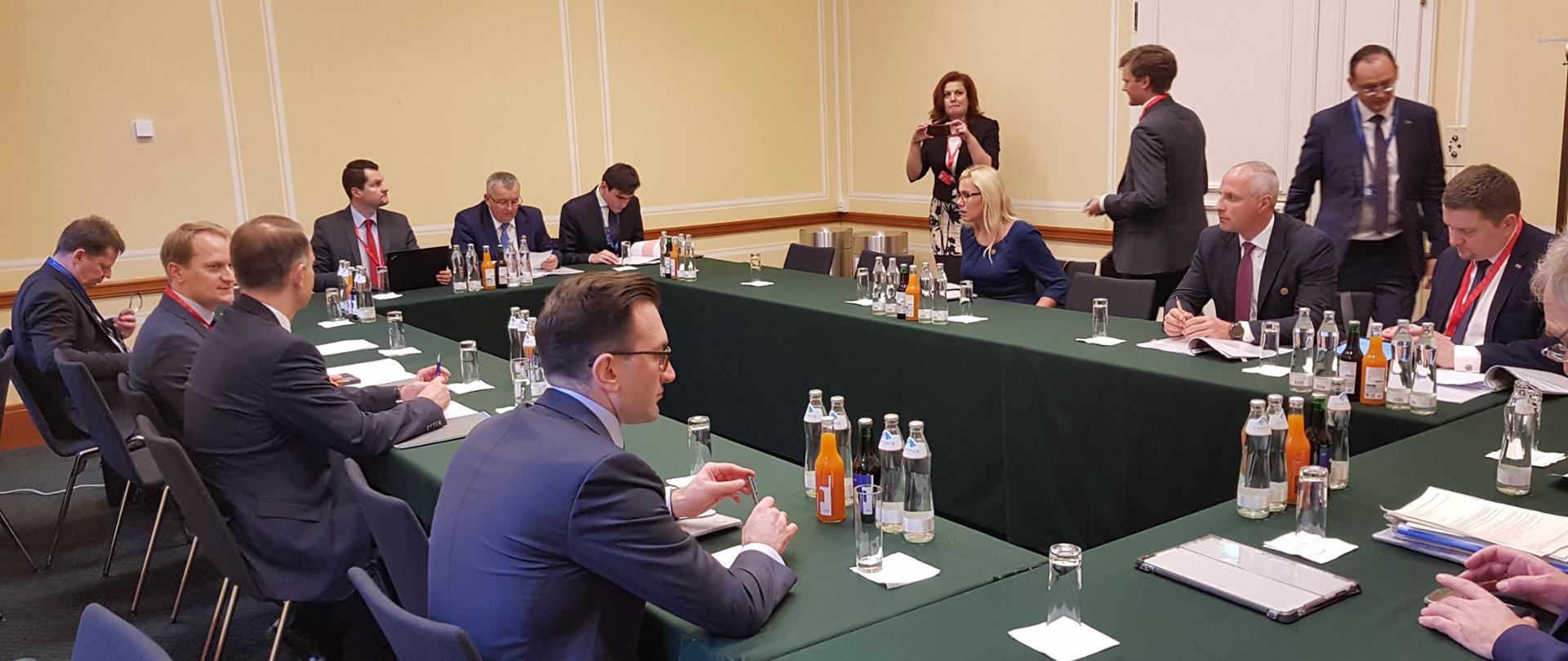 Spotkanie wielostronne przedstawicieli Polsk, Węgier, Litwy, Łotwy, Estonii, Bułgarii, Malty i Cypru