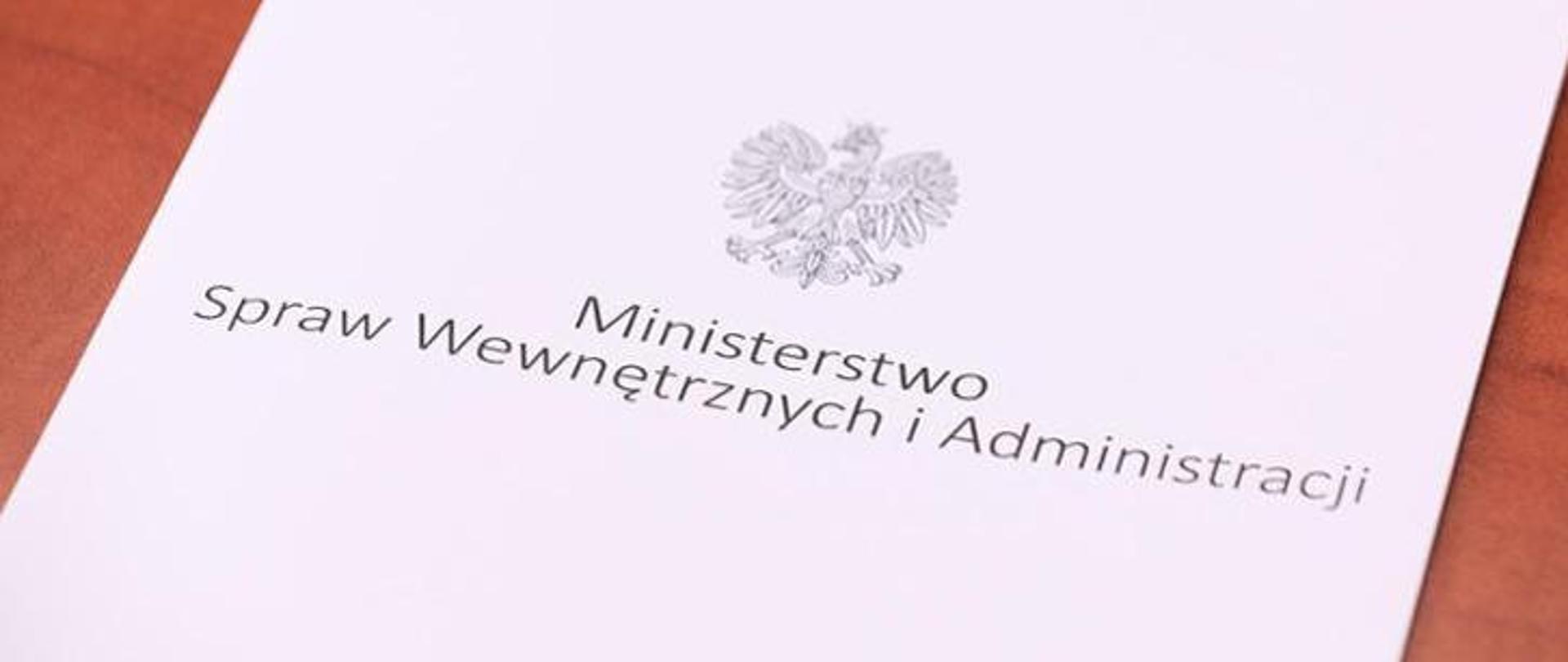 Ministerstwo Spraw Wewnętrznych i Administracji