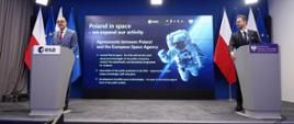 Minister Waldemar Buda podczas konferencji prasowej powiedział, że przemysł kosmiczny w Polsce się rozwija. Mamy ok. 400 firm, które działają w tej branży. Chcemy, by dzięki współpracy z Europejską Agencją Kosmiczną weszły one na wyższy poziom rozwoju i uczestniczyły w tworzeniu najnowocześniejszych technologii.