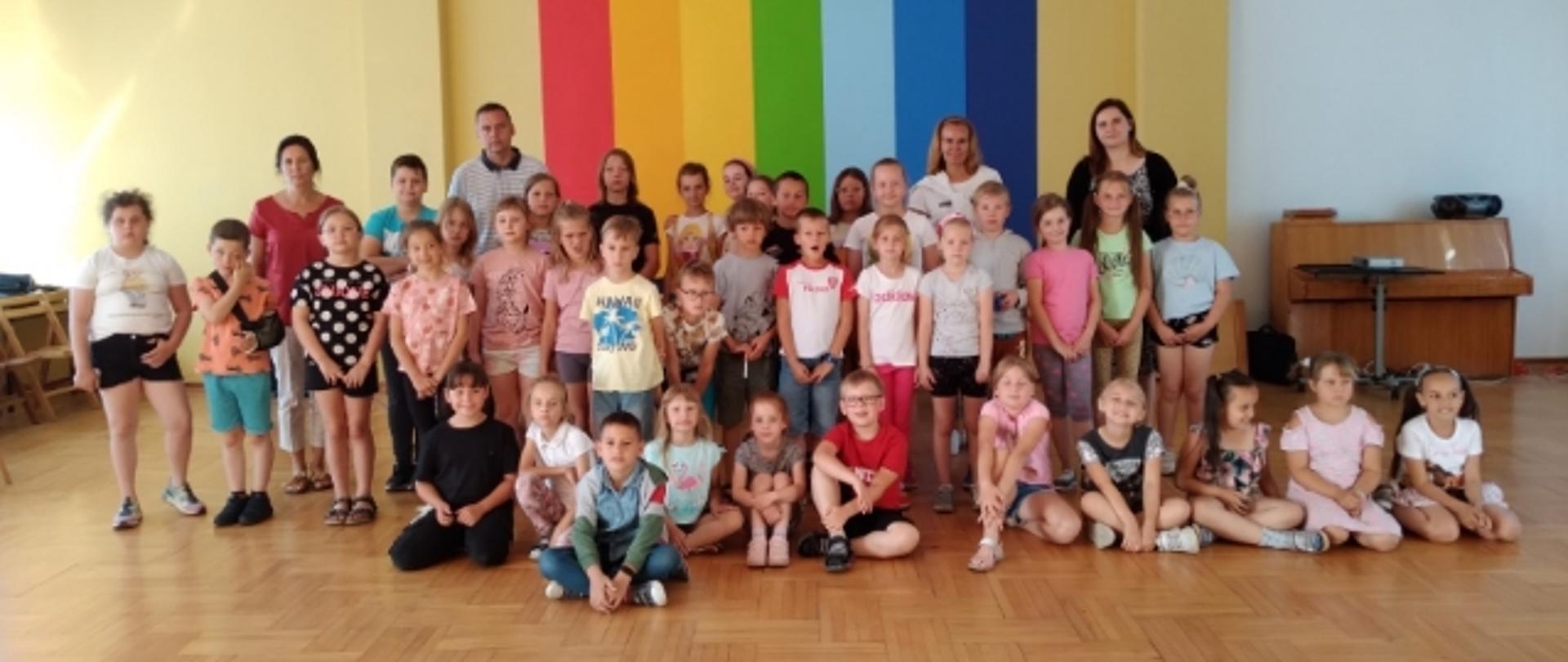 Spotkanie z uczestnikami półkolonii w Klubie osiedlowym KSM