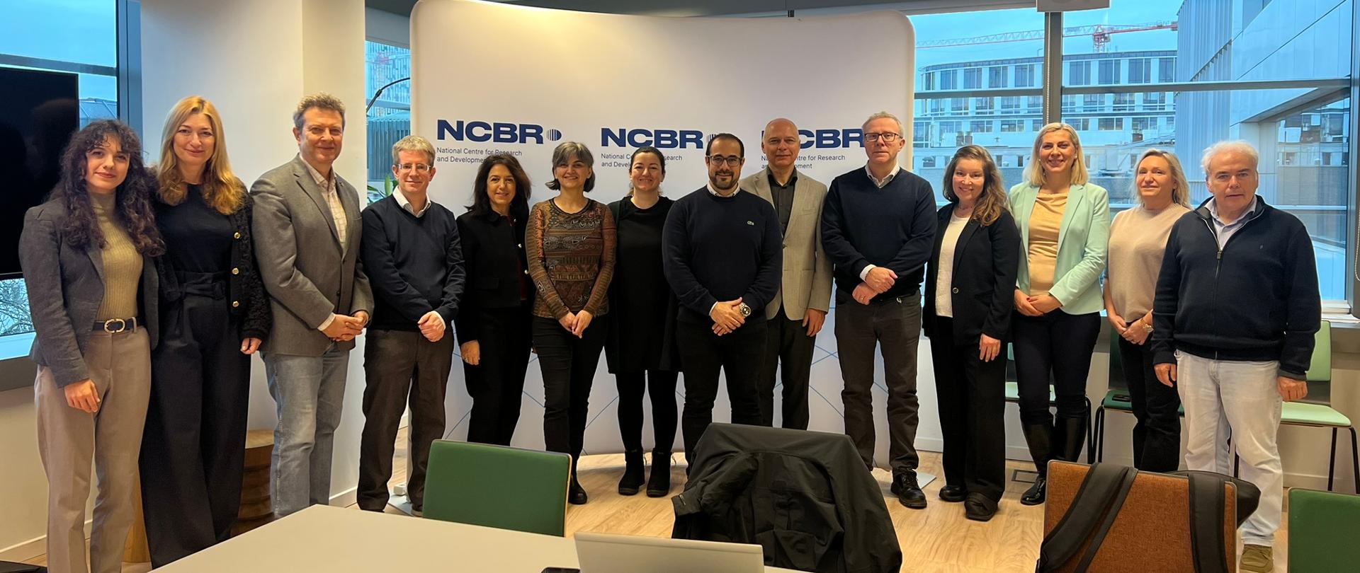 Spotkanie konsorcjum EUNICE w Biurze NCBR w Brukseli