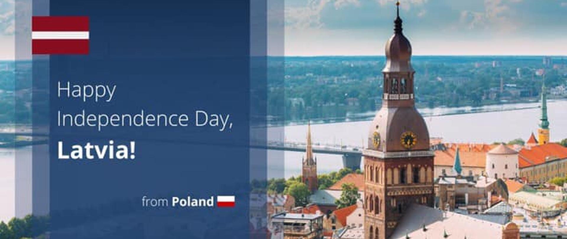 Życzenia z okazji 105 rocznicy uzyskania Niepodległości.