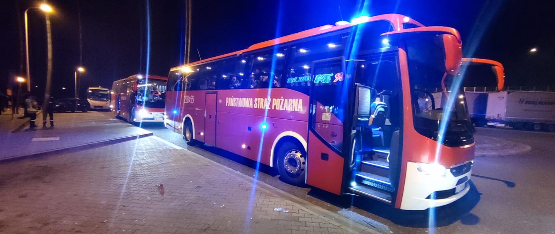 Działania PSP w związku z sytuacją na Ukrainie.