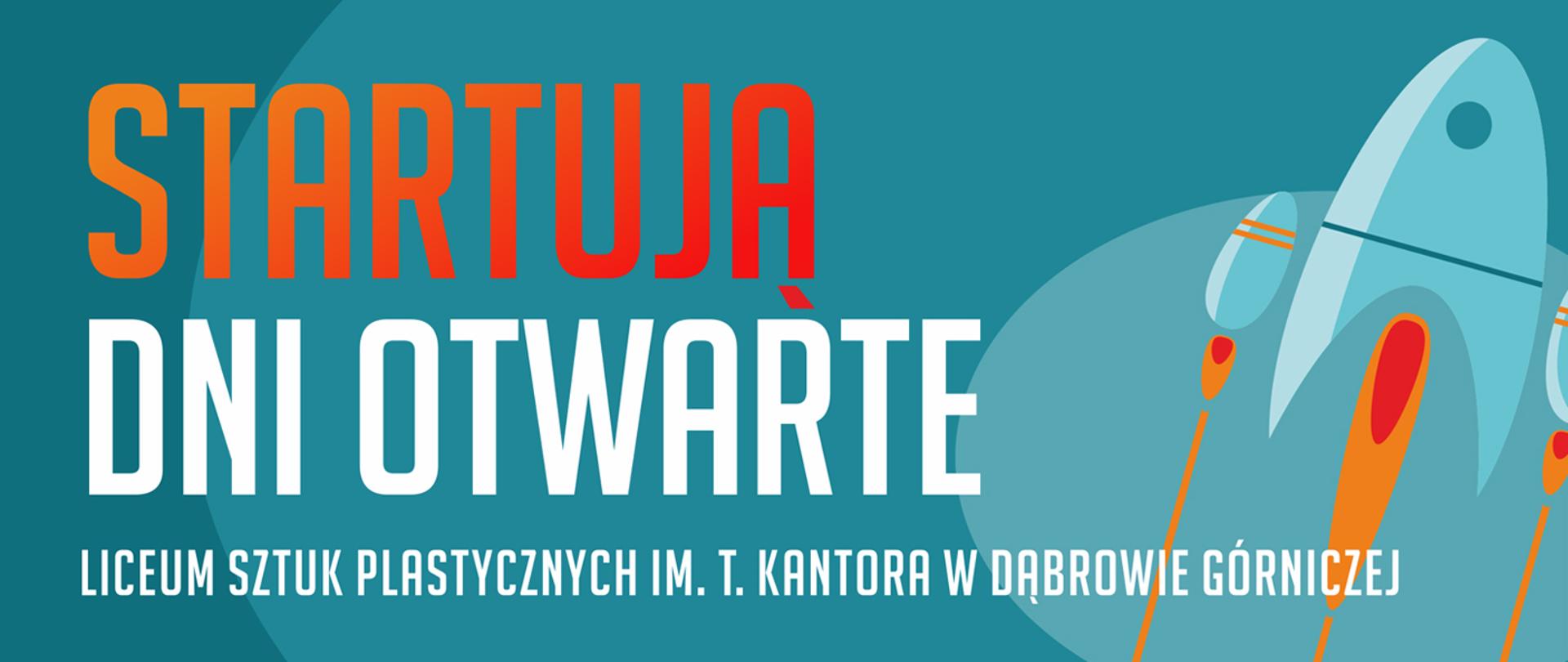 Baner z napisem DNI OTWARTE 