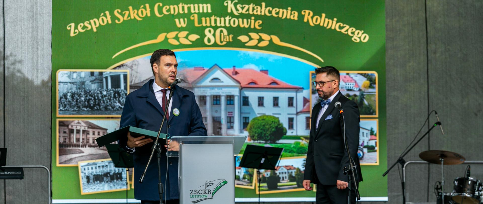 80 lat szkoły średniej w Lututowie