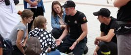Światowy Dzień Pierwszej Pomocy – wydarzenie dla mieszkańców Kędzierzyna-Koźla - służby zaangażowane w warsztaty szkoleniowe. 