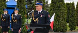 Na zdjęciu - Powiatowe Obchody Dnia Strażaka