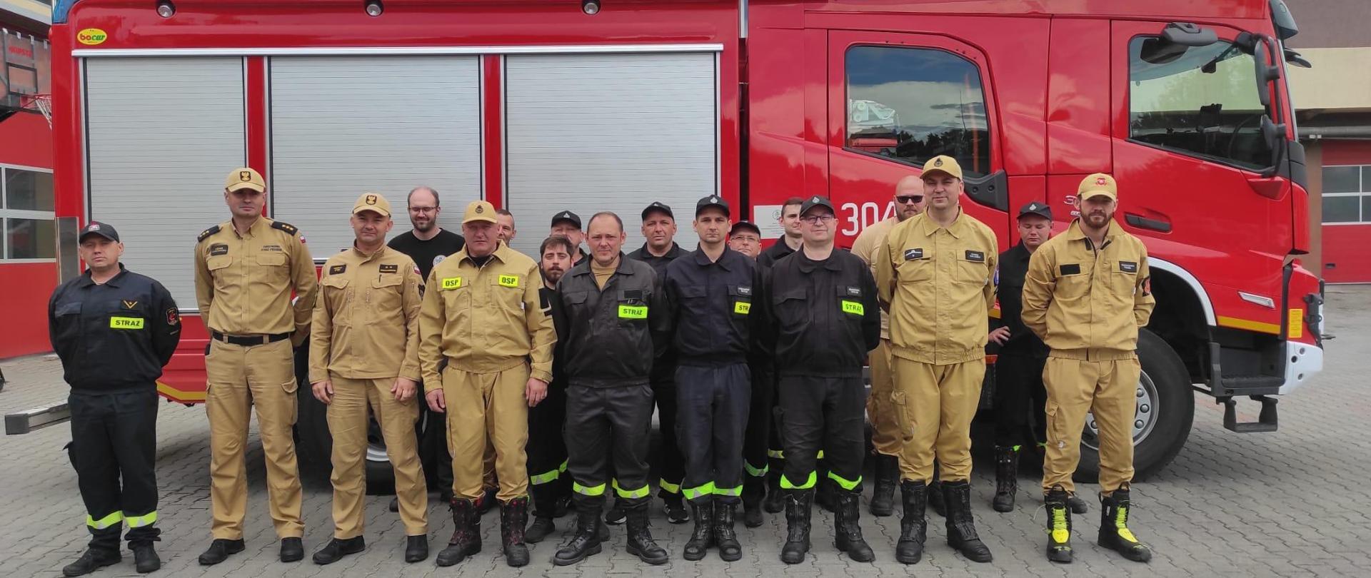 Egzamin kończący "Szkolenie Kierowcy Konserwatora Sprzętu Ratowniczego Ochotniczych Straży Pożarnych"