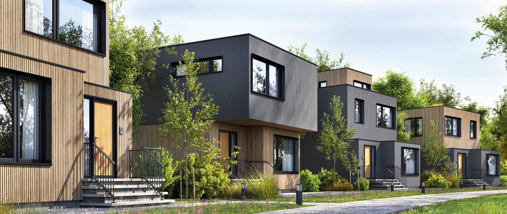 Modular homes exterior designs of modern architecture