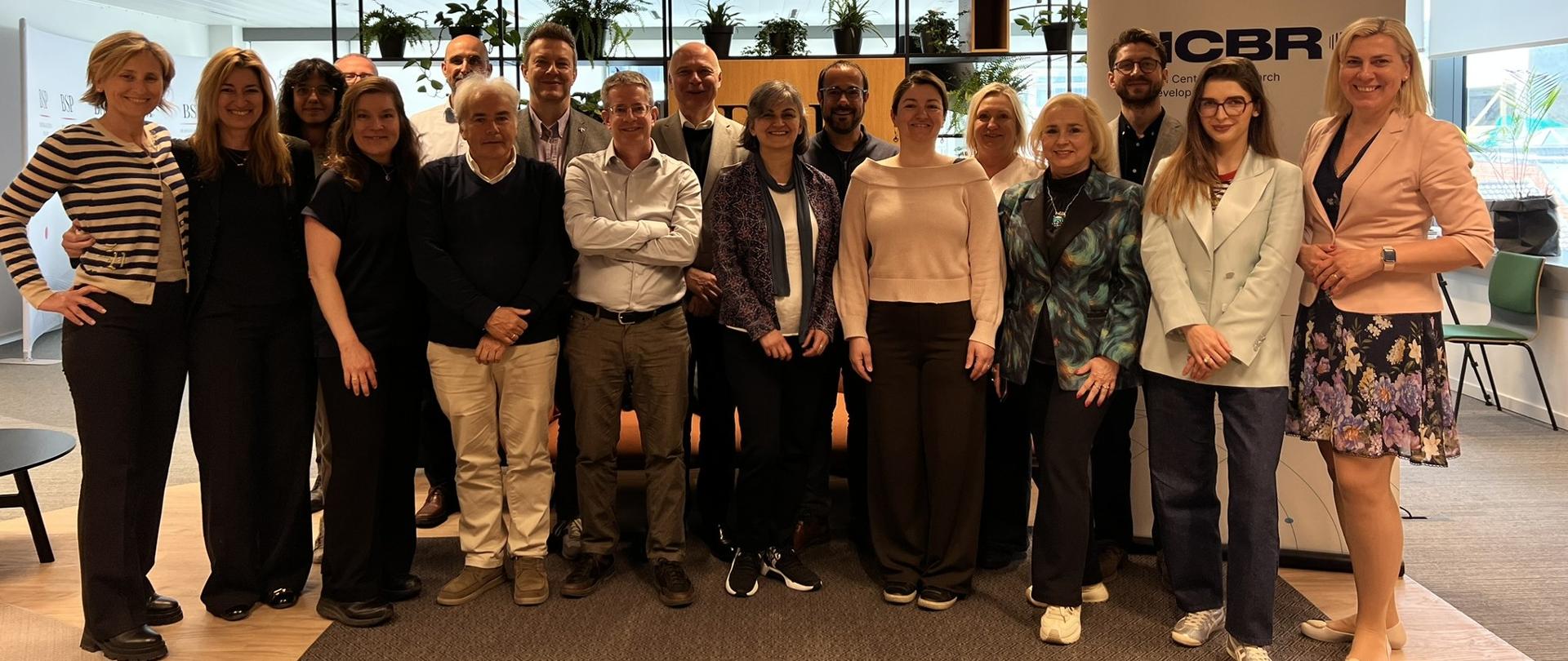 Spotkanie konsorcjum EUNICE w Biurze NCBR w Brukseli
