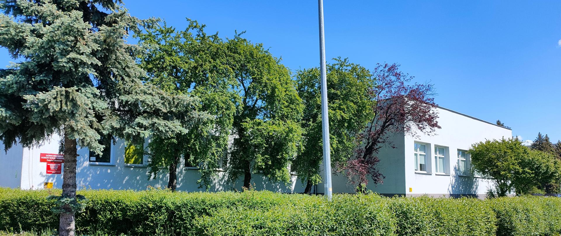 Zdjęcie przedstawia wejście do budynku Pracowni Zamiejscowej w Elblągu