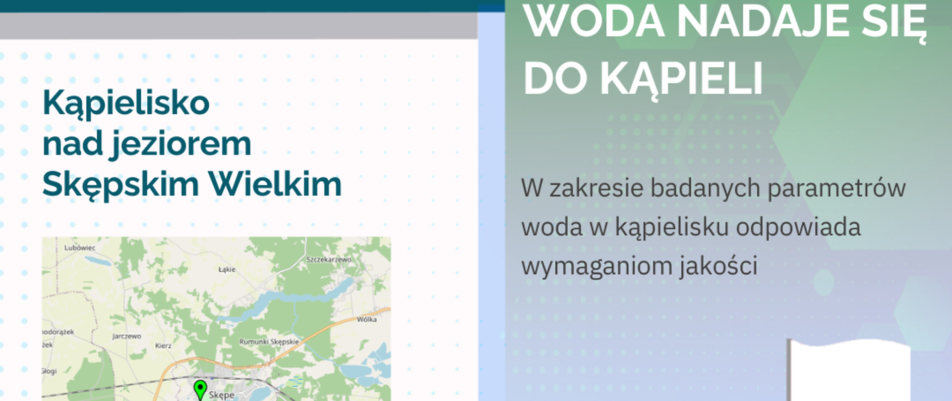 Kąpielisko w Skępem.
