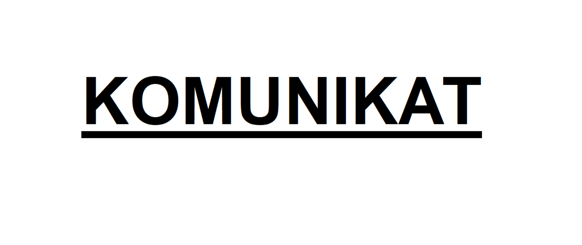 Komunikat