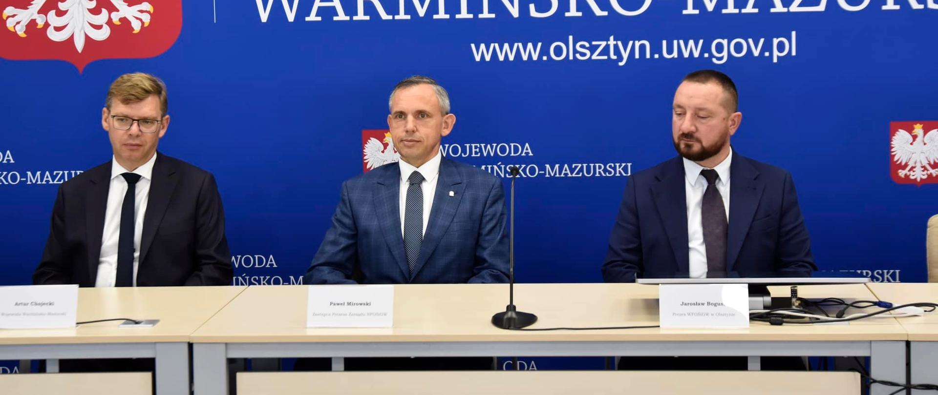 Konferencja prasowa dot. programu czyste powietrze