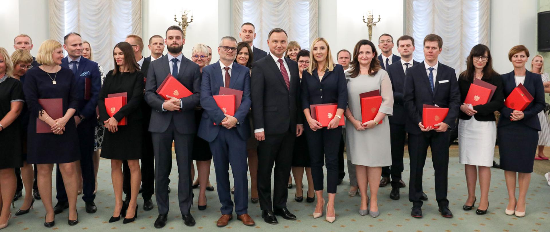 Źródło: Eliza Radzikowska-Białobrzeska/KPRP
Nominacje sędziowskie w Pałacu Prezydenckim