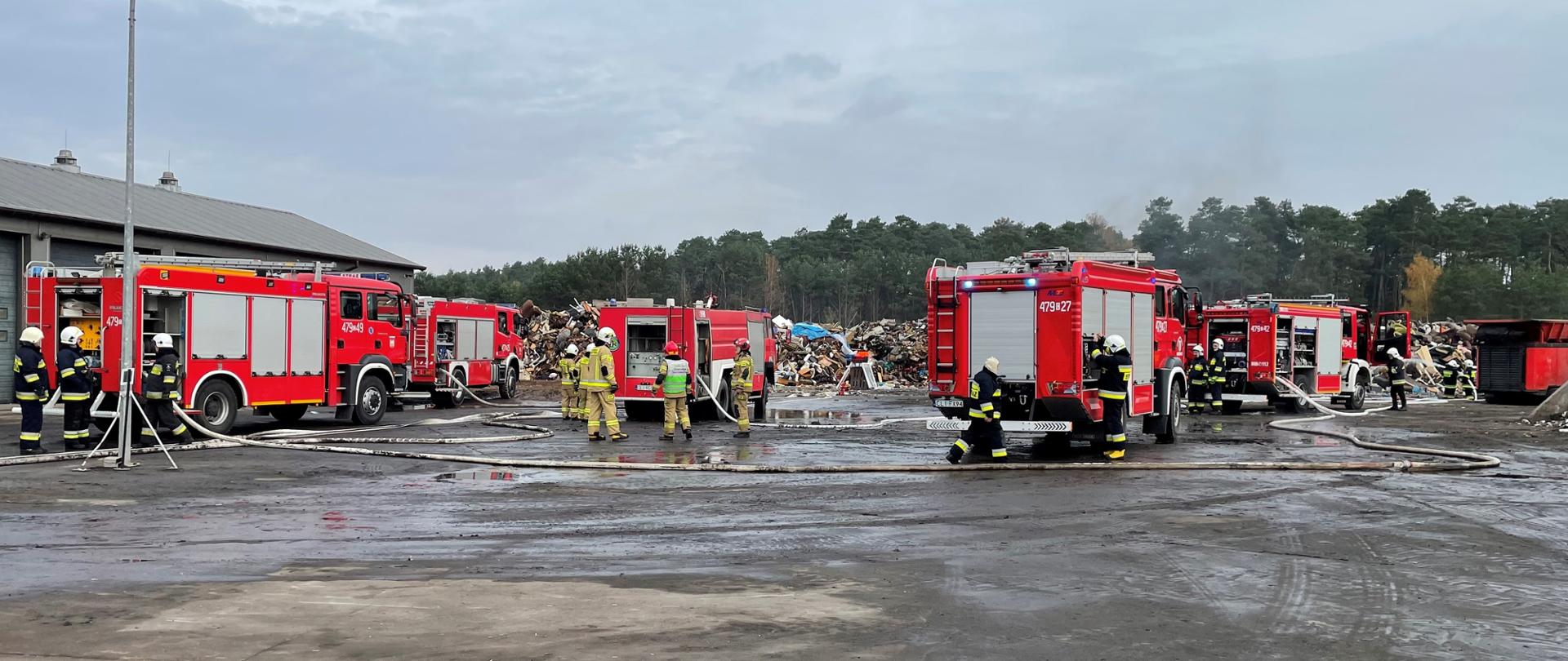 Ćwiczenia powiatowe krajowego systemu ratowniczo-gaśniczego
