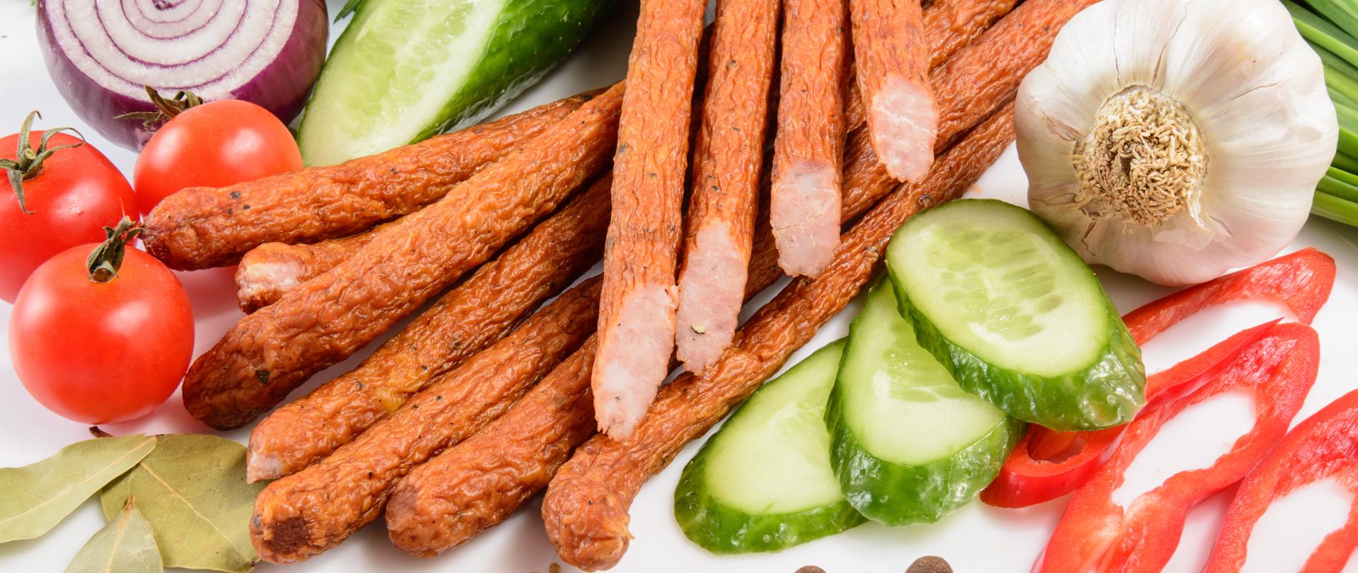 Kabanosy z cielęciną z Karkonoszy