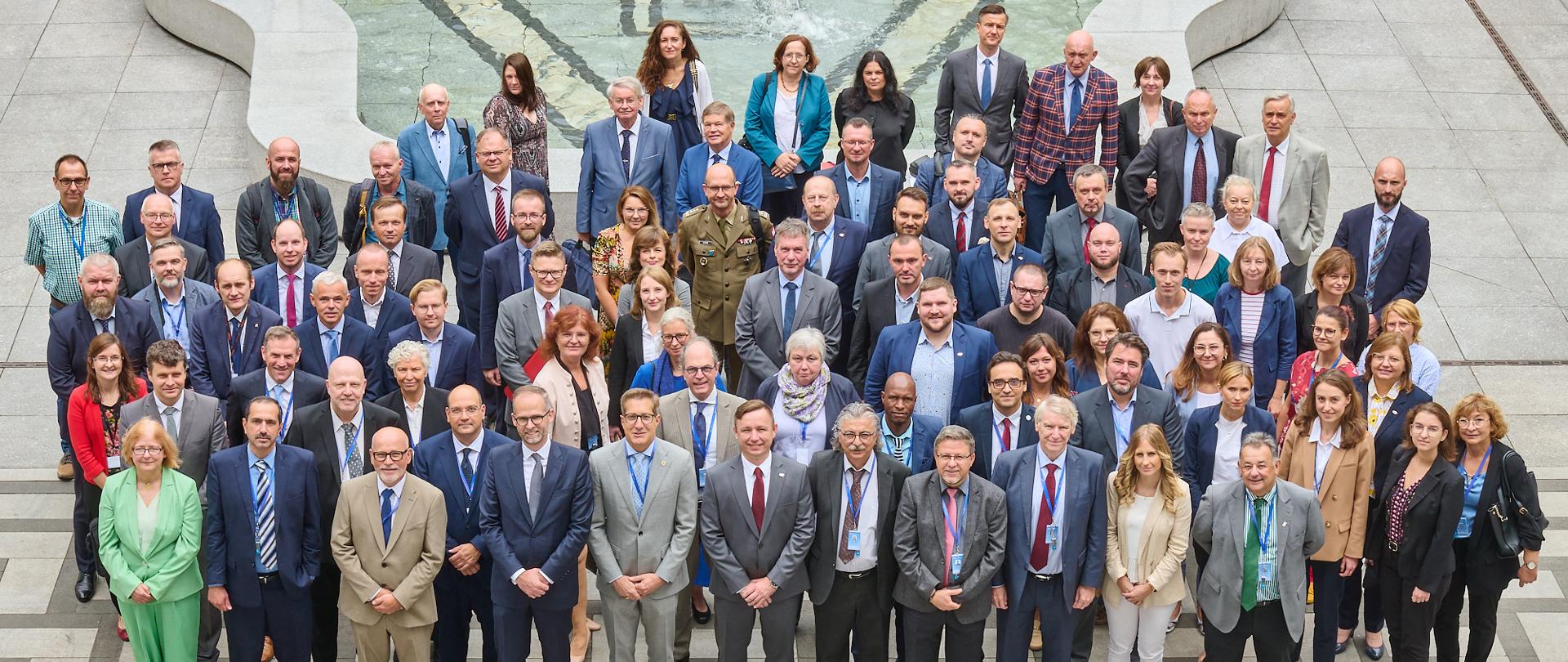 Participants at the official opening