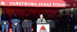 Przekazanie promes na dotacje dla Młodzieżowych Drużyn Pożarniczych z terenu powiatu nowotarskiego i tatrzańskiego.