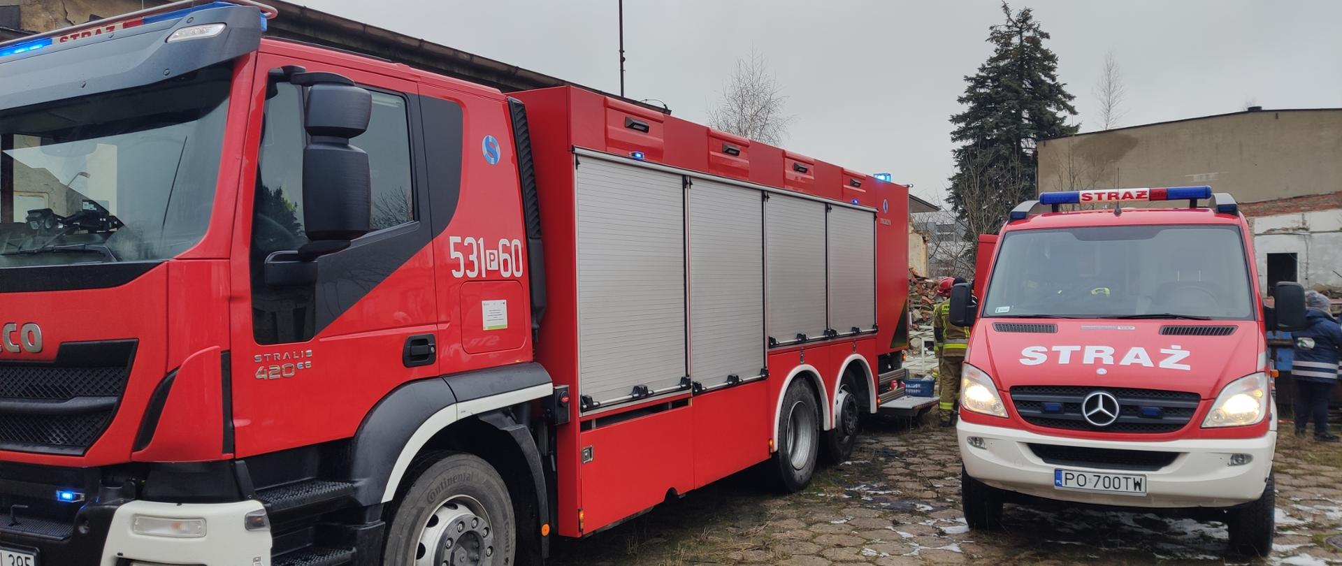 Pojazdy specjalistycznej grupy ratownictwa chemiczno - ekologicznego
