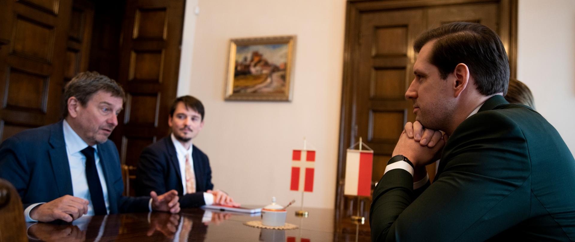 Wizyta ambasadora Danii w Łodzi