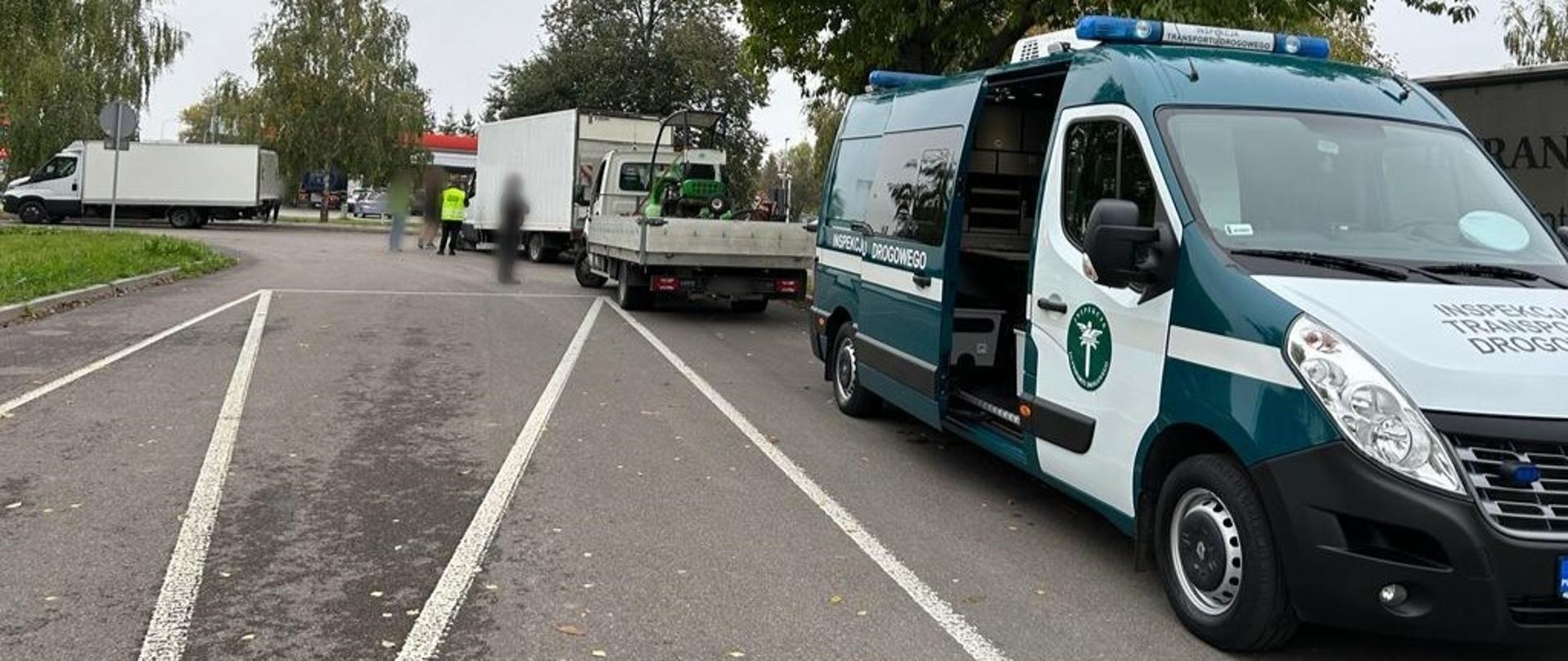 Kontrole busów na terenie Lublina. Najcięższy pojazd ważył 7,1 t zamiast dopuszczalnych 3,5 t.