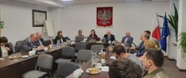 członkowie Rady Infrastruktury Informacji Przestrzennej podczas posiedzenia 14.10.2026 r.